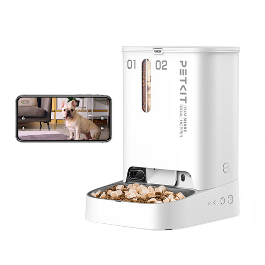 YumShare Gemini - Dual Hopper feeder with Camera