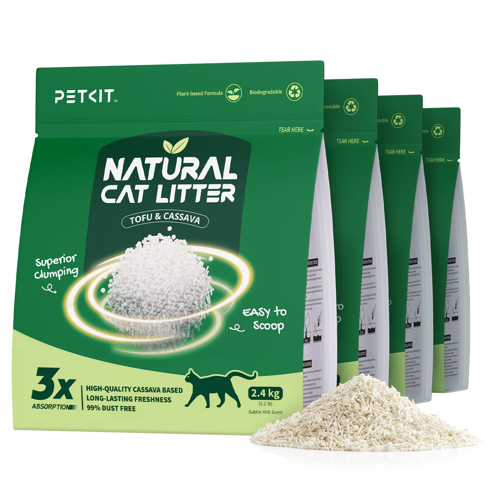 Natural Cassava Cat Litter - 1 Bag