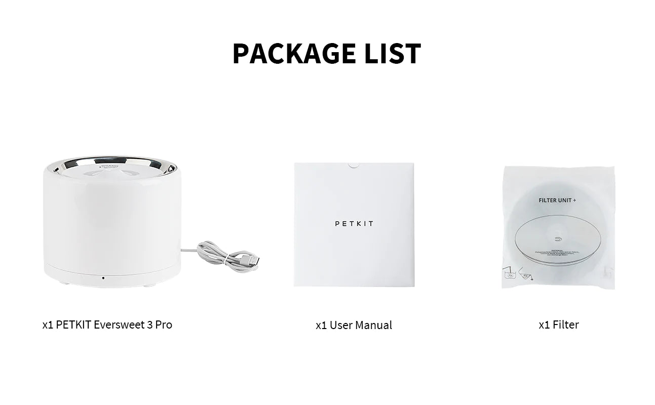 Eversweet 3 Pro - Automatic Water Fountain