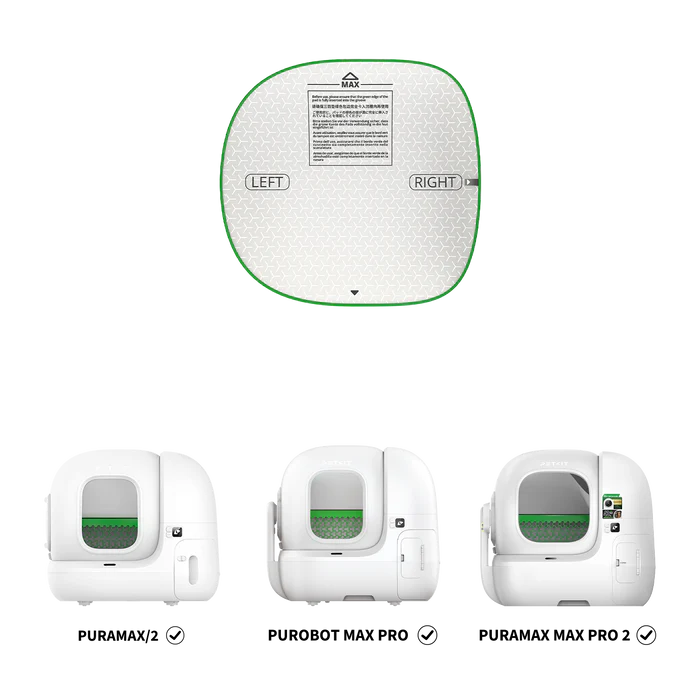 Leakproof Cat Litter Mat - Pura Max 2.0, Purobot Max Pro 1 & 2