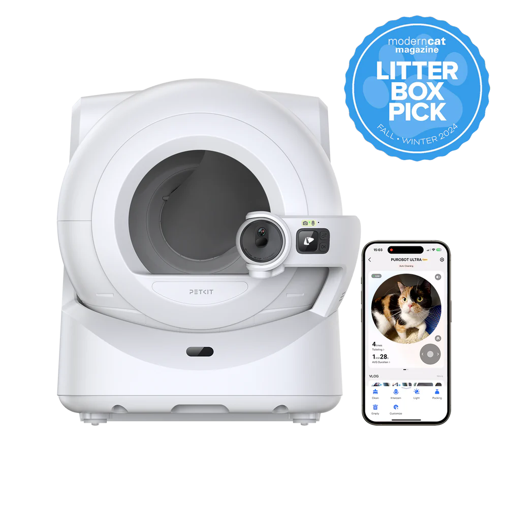 Petkit Purobot Ultra automatic litter box with Automatic waste package