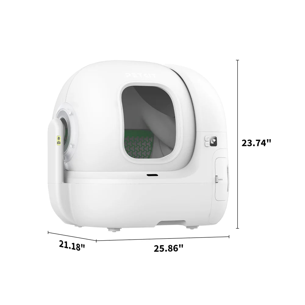 Purobot Max Pro large automatic litter box Dubai dimensions and measurement