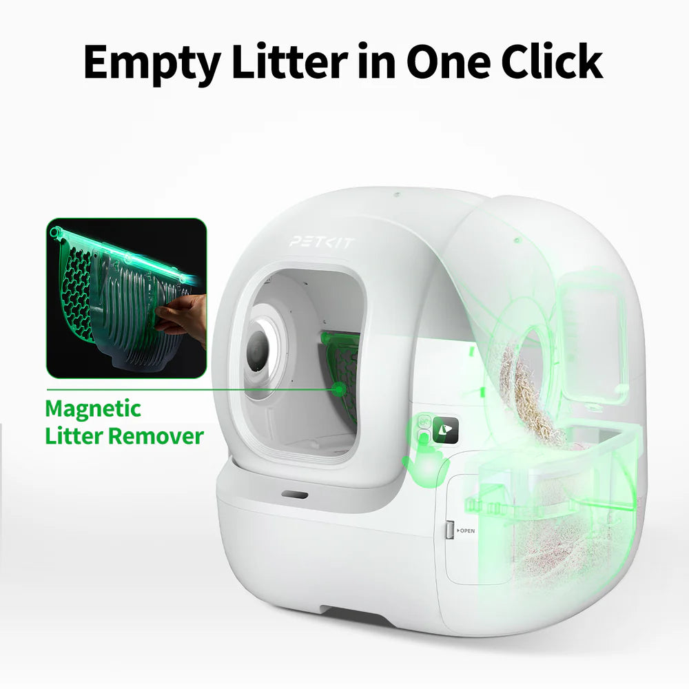Purobot Max Pro large automatic litter box Dubai with one click empty litter