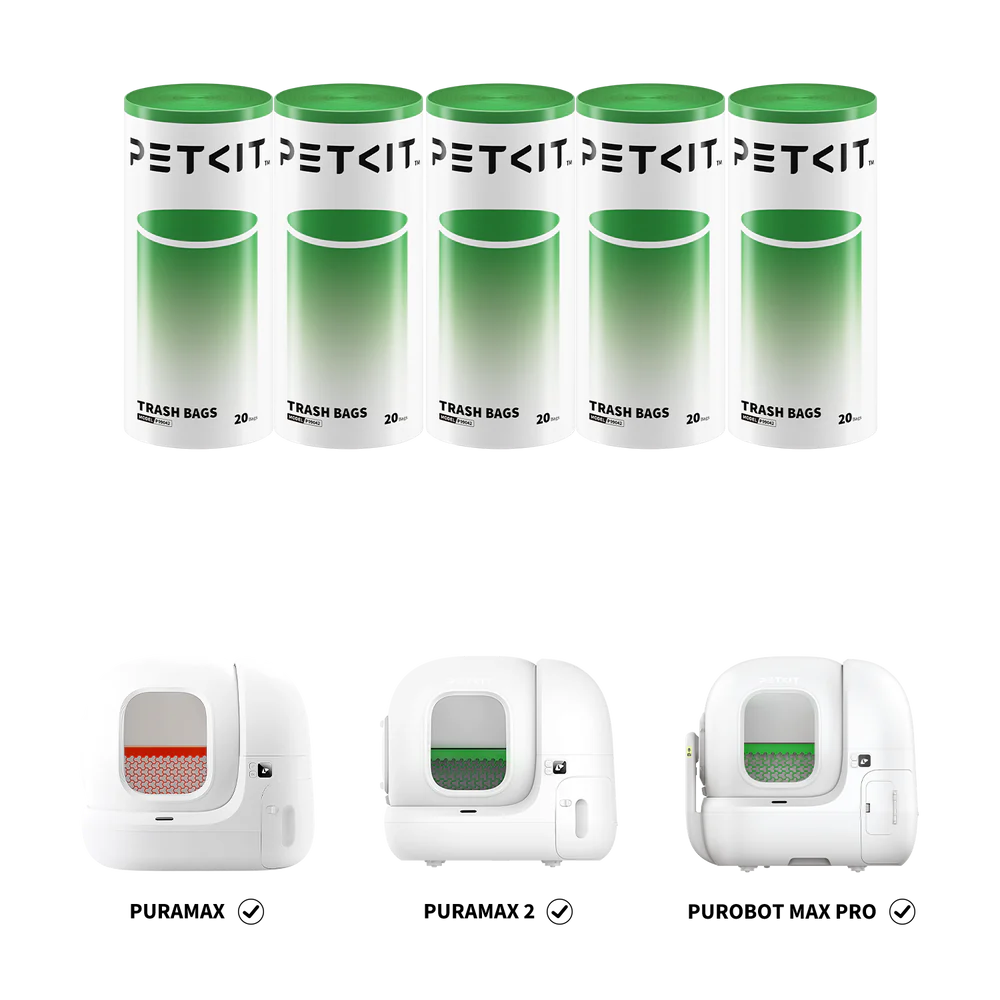 Upgraded Waste Bags - Pura Max, Pura Max 2.0 and Purobot Max Pro (1 Roll)