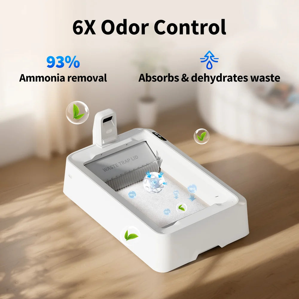 PETKIT Urine Monitor Crystal Litter Set - 4 Packs (Exclusively for Purobot Crystal Duo litter boxes)