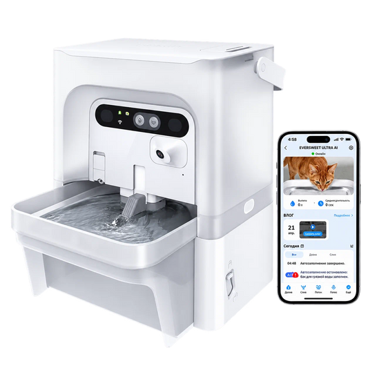 EverSweet Ultra with Camera Pet Water Fountain