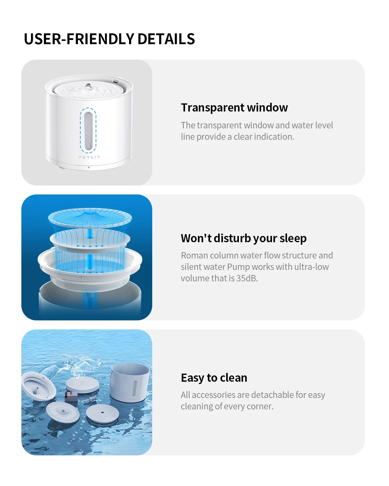 Eversweet Solo 2 - Automatic Water Fountain