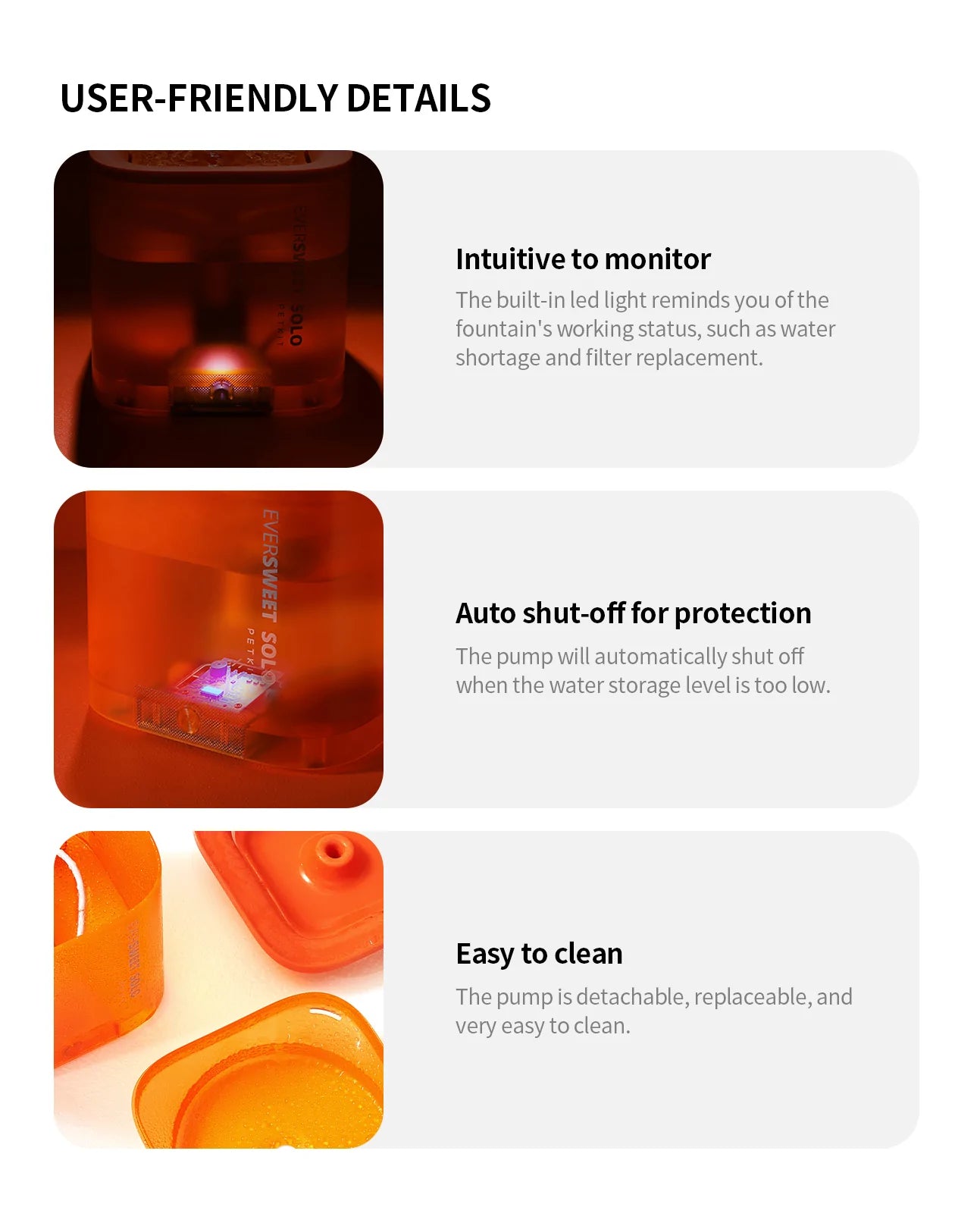 Eversweet Solo SE - Automatic Water Fountain